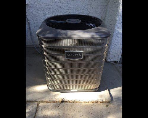 Maytag condenser installation