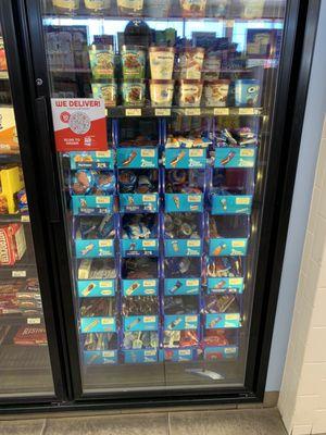 Frozen novelties.