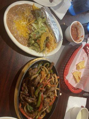 Delicious fajitas!