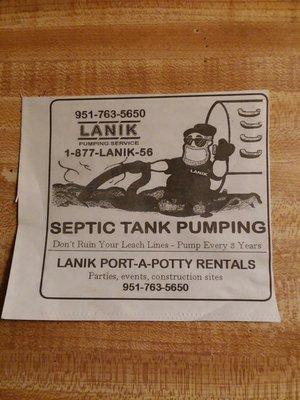 Lanik Pumping Service