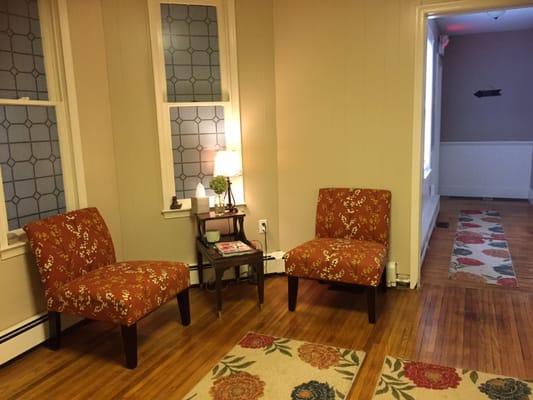 Sitting area at Wellbeing on Main