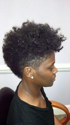 Natural Tapered Haircut