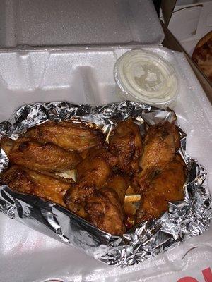 Hot and spicy wings