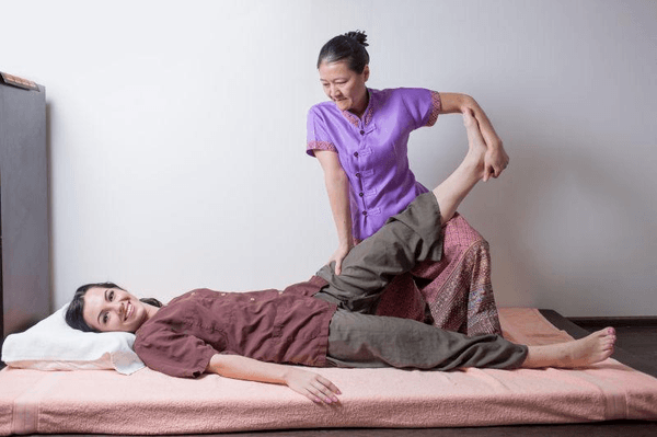 Thai massage.