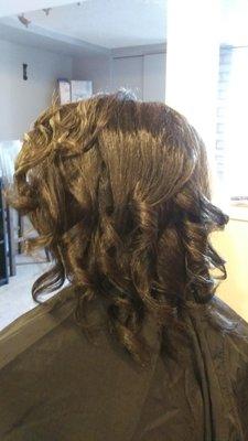 Press and curl on Natural hair (no relaxer) $65 https://www.designateecompany.com/shop/Beauty-Salon-c168603084