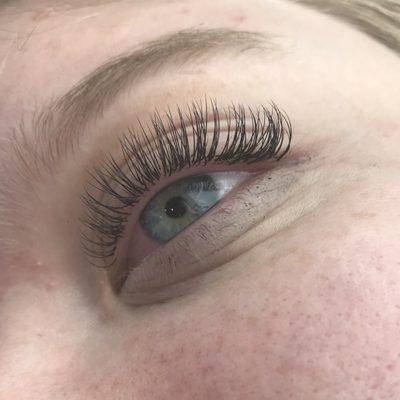 Classic eyelash extensions