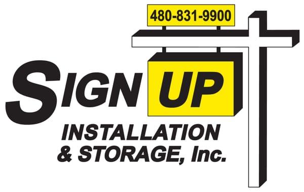 Sign Up Installation & Storage