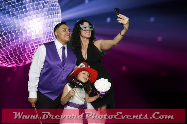 Brevard Photo Events - Photo booth rentals in Brevard County FL - Wedding photo booth samples