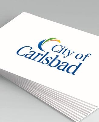 Recently Finished City of Carlsbad new logo design project.