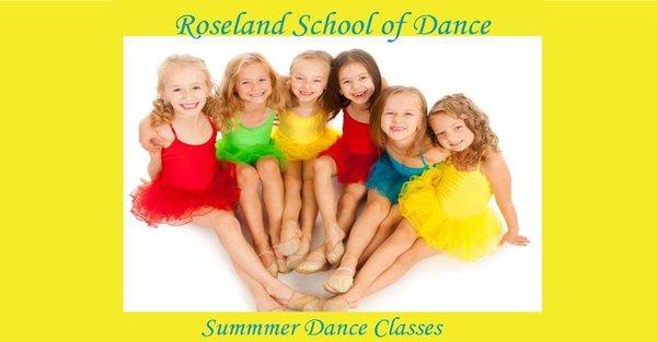 Roseland Summer Dance Classes. 4 Weeks only $30!!!