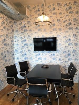 Blue Conference Room..