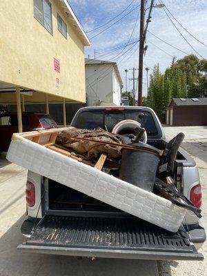 Junk removal in Venice.