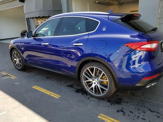 Congrats to our special client with his brand new 2018 Maserati Levante SQ4