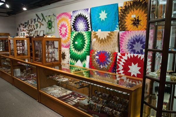 Gift Shop! All authentic, local Lakota/Native arts.