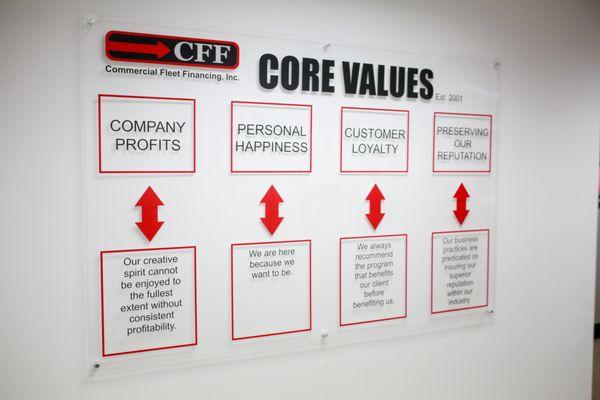 CFF Core Values