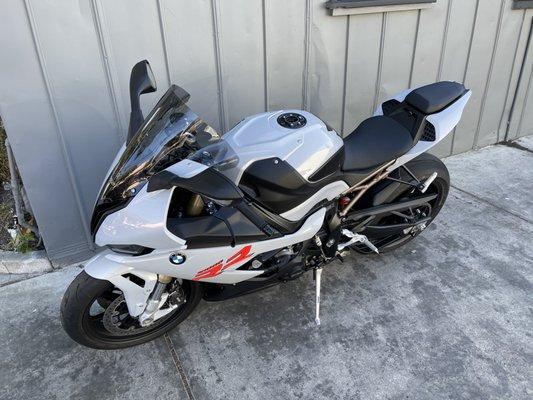 2021 S1000RR Hockenheim Silver Xpel wrap!!!