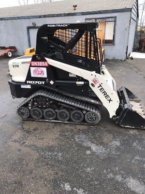 4 foot wide track loader