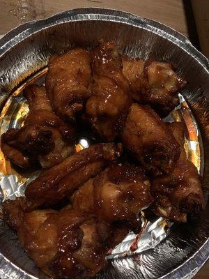 Teriyaki wings