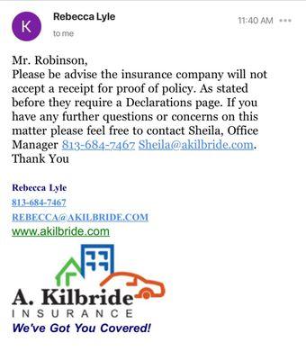 A. Kilbride Insurance