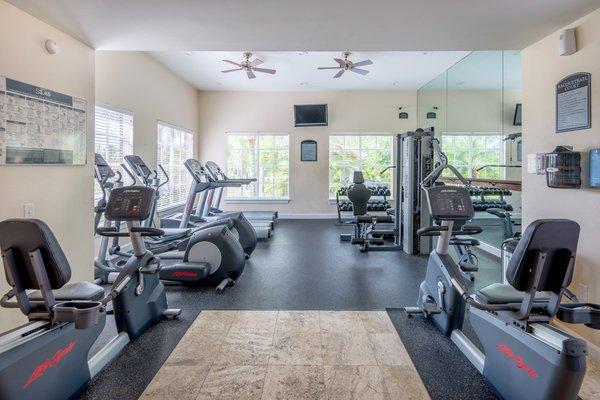 La Costa Apartments fitness center