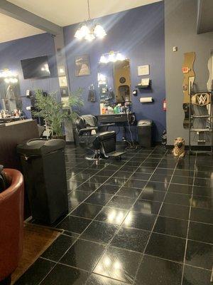 Haircut area