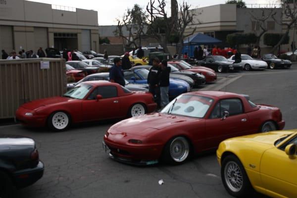 1 year anniversary meet! 250+ miatas!