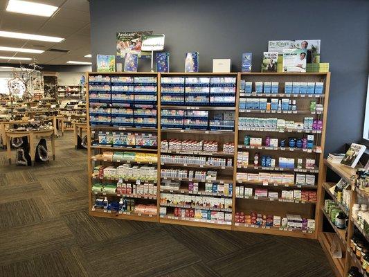 Dave is a Homeopathic practitioner and he has one of the largest selections of homeopathics in Utah.