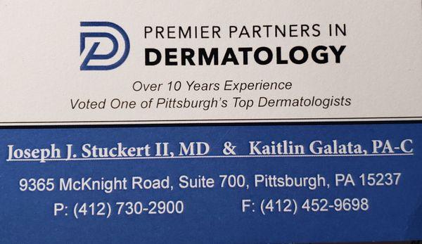 Premier Partners in Dermatology