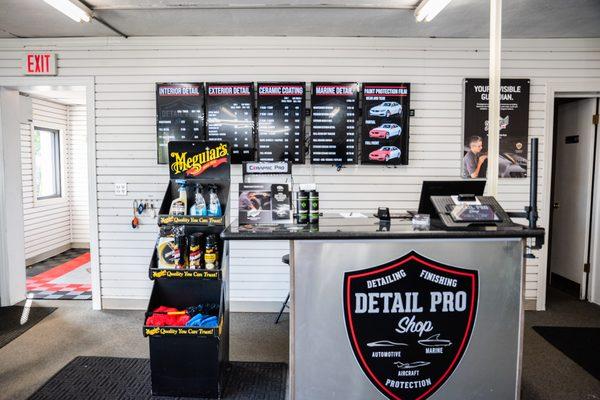 Detail Pro Shop.