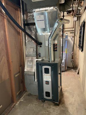 Trane furnace installation