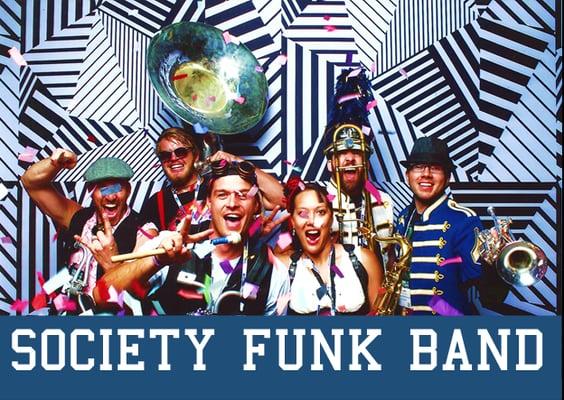 Society Funk Band - The World's ONLY Steam-Pop Street Band