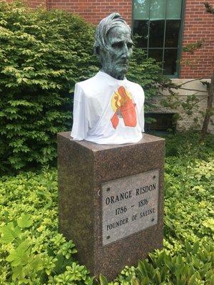 Orange Risdon, founder of the City of Saline