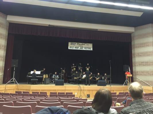 Drake middle school at the Jazz festival.