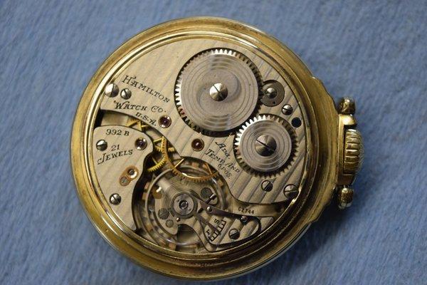 Vintage Railway Special Hamilton Pocket Watch