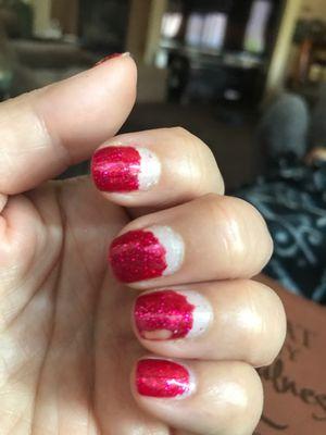 Gel nails -10 days old!