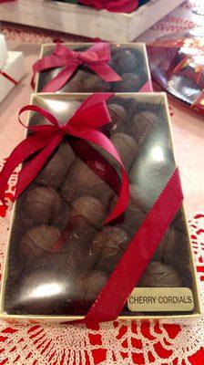 Cherry cordials boxed