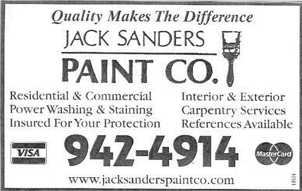 Jack Sanders Paint