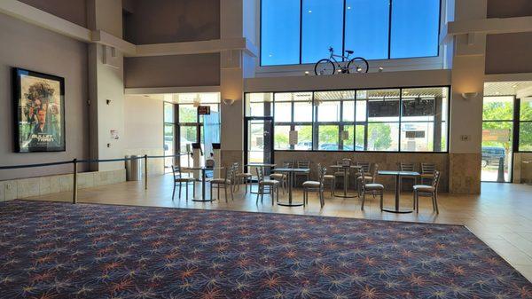 Lobby at Copper Creek. A smaller theater with friendly staff. Clean theater. Nice place to visit without the crowds of the larger theaters.