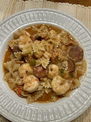 Louisiana Crawfish / Shrimp / Andouille Cajun Pasta