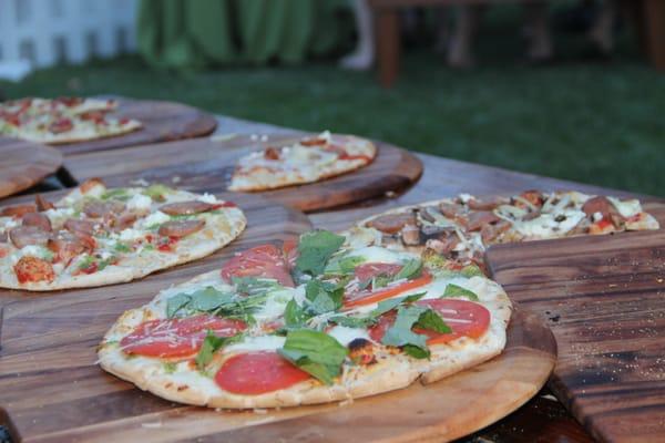 Wonderful Pizzas made fresh in front of your guests!