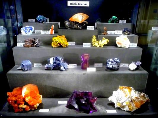 Crystals from North America