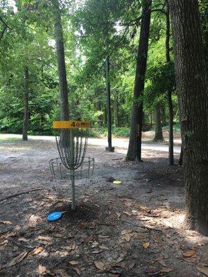 We got close on hole 4