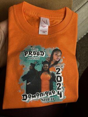 Graduation t-shirts