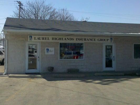 Laurel Highlands Insurance @ 459 Connellsville St., Uniontown, PA 15401!!