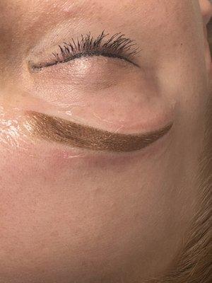 Ombré brows permanent makeup