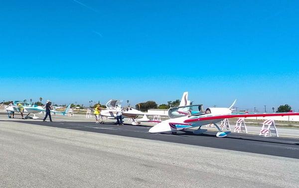 Experimental aircraft - part of remote control fly in and expo