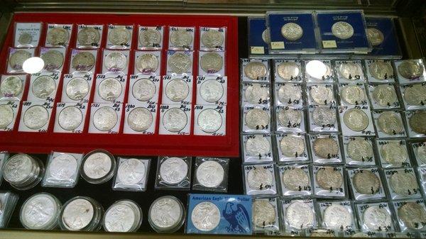 Coins for sale at Ridge Coin