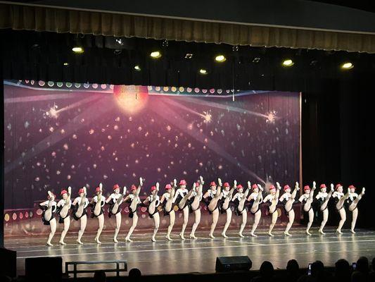 The DSD Kickline is a Rockette inspired performing group.