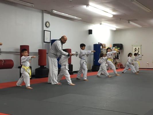 Instructors encourage proper technique and provide individual help.