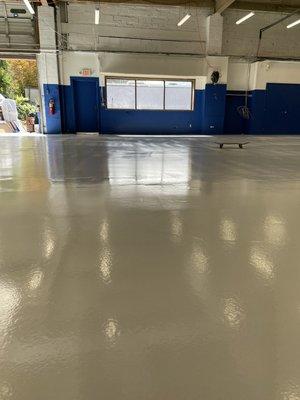 New shop floor all cleaned up in Bremerton!